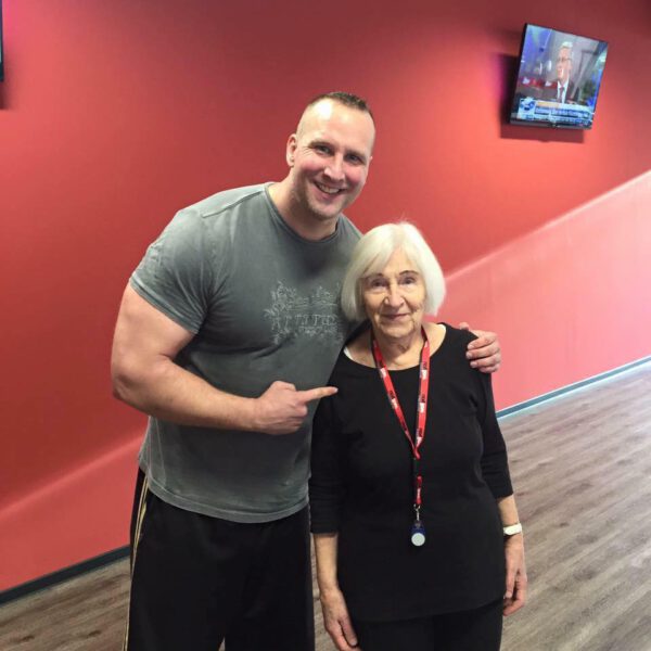 Oma Mit meiner eigenen Oma